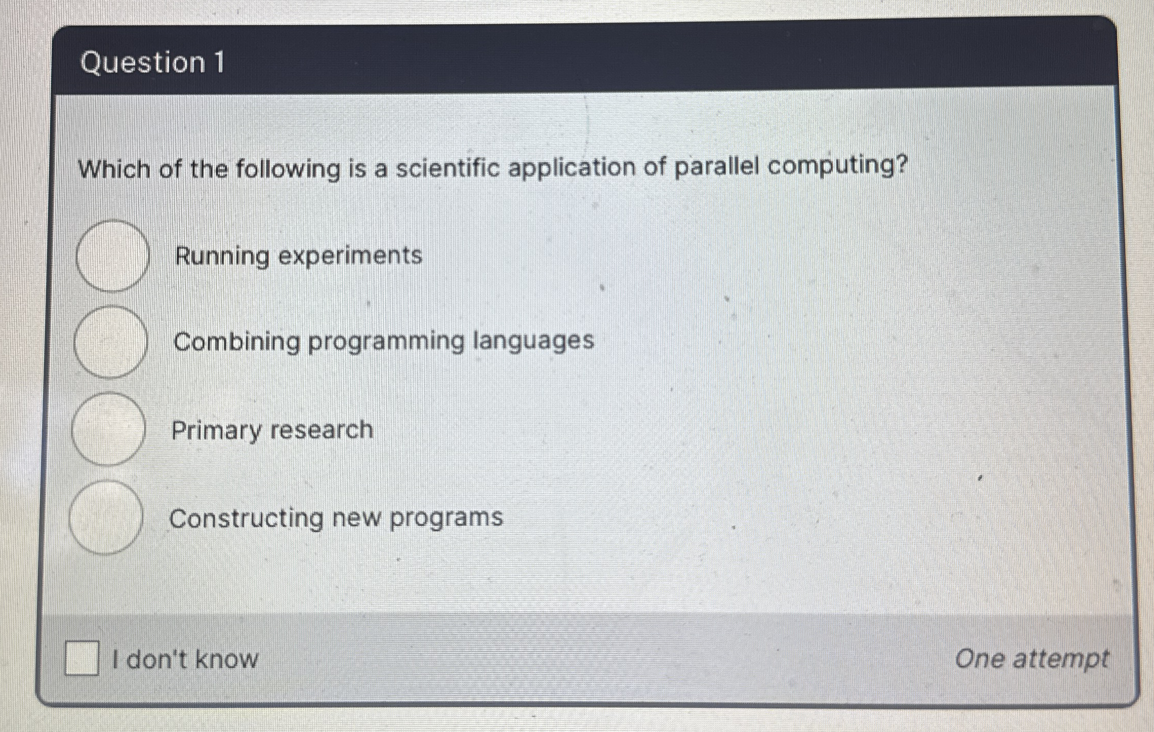 Solved Question 1Which of the following is a scientific | Chegg.com