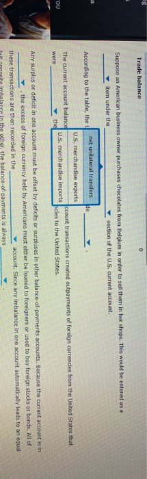Solved Complete the table by selecting the correct value for | Chegg.com