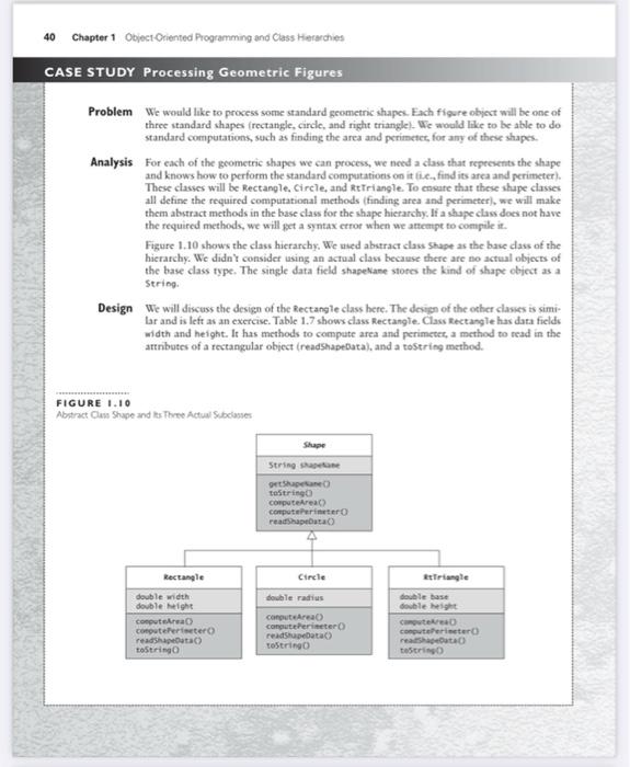 case study program in java