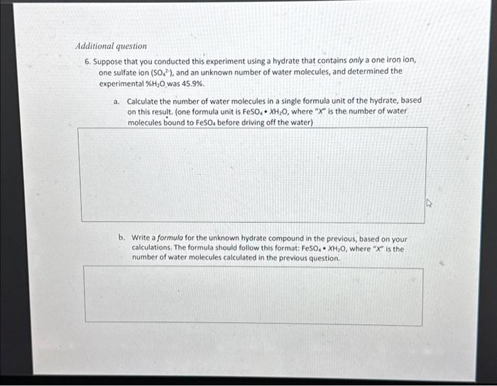 Solved Additional question 6. Suppose that you conducted | Chegg.com