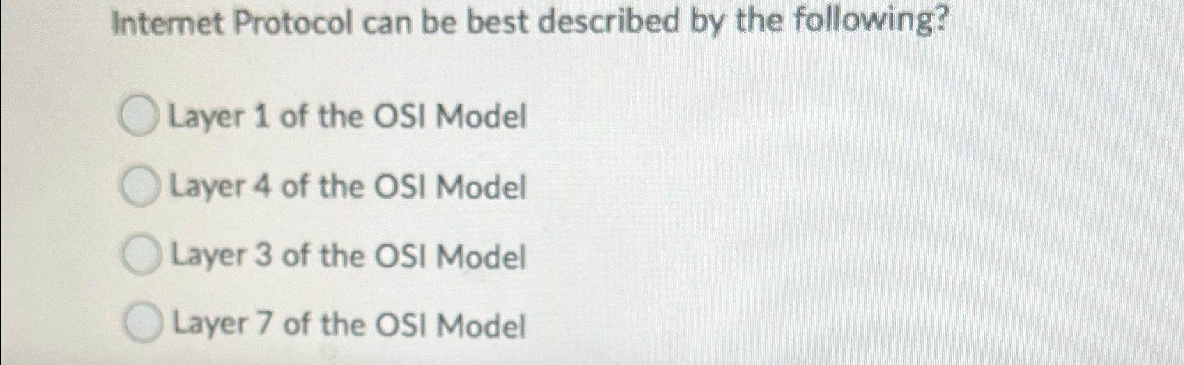 http protocol is a protocol of which layer in osi model