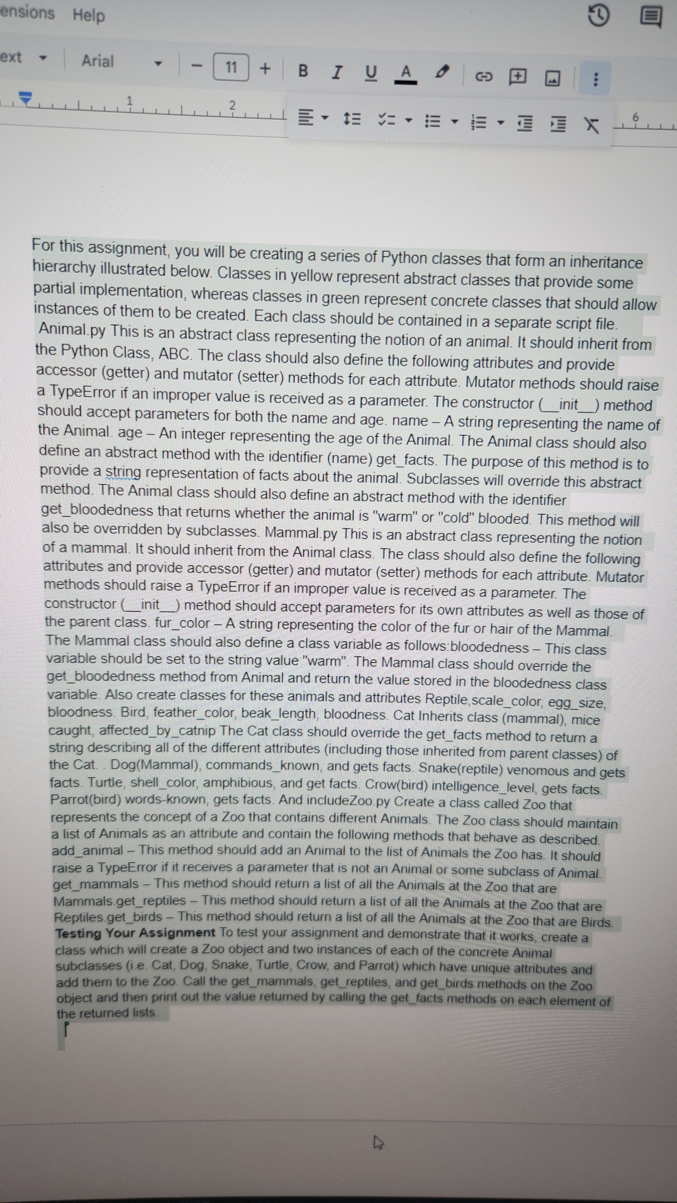 Solved For this assignment, you will be creating a series of | Chegg.com