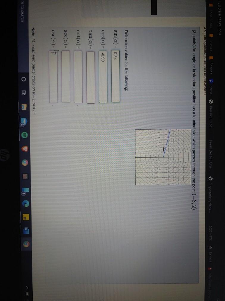 Solved I got the first few, but need a breakdown of how to | Chegg.com