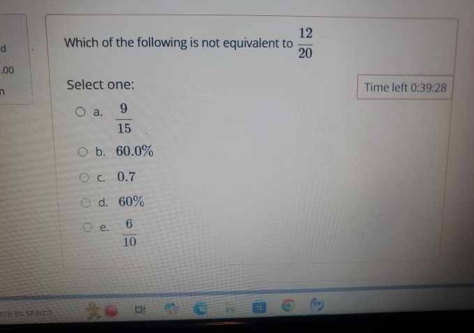 Solved Which of the following is not equivalent to | Chegg.com