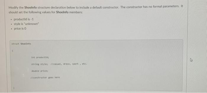 Solved Evaluate the following C++ structure declaration: | Chegg.com