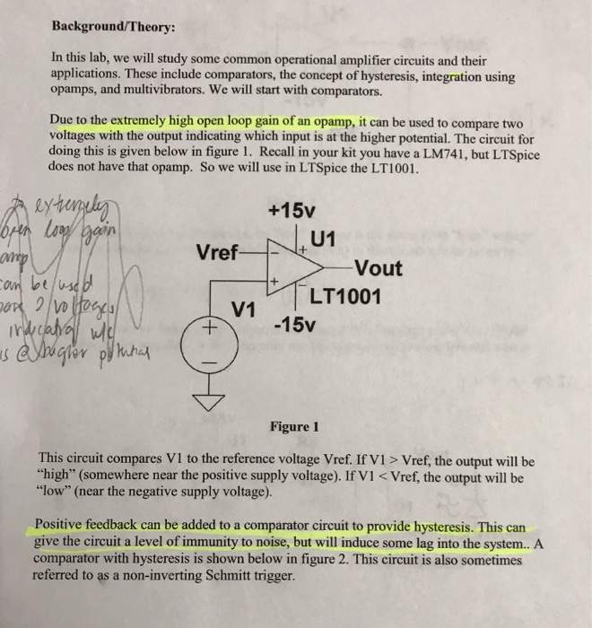 Solved positive feedback integrators and