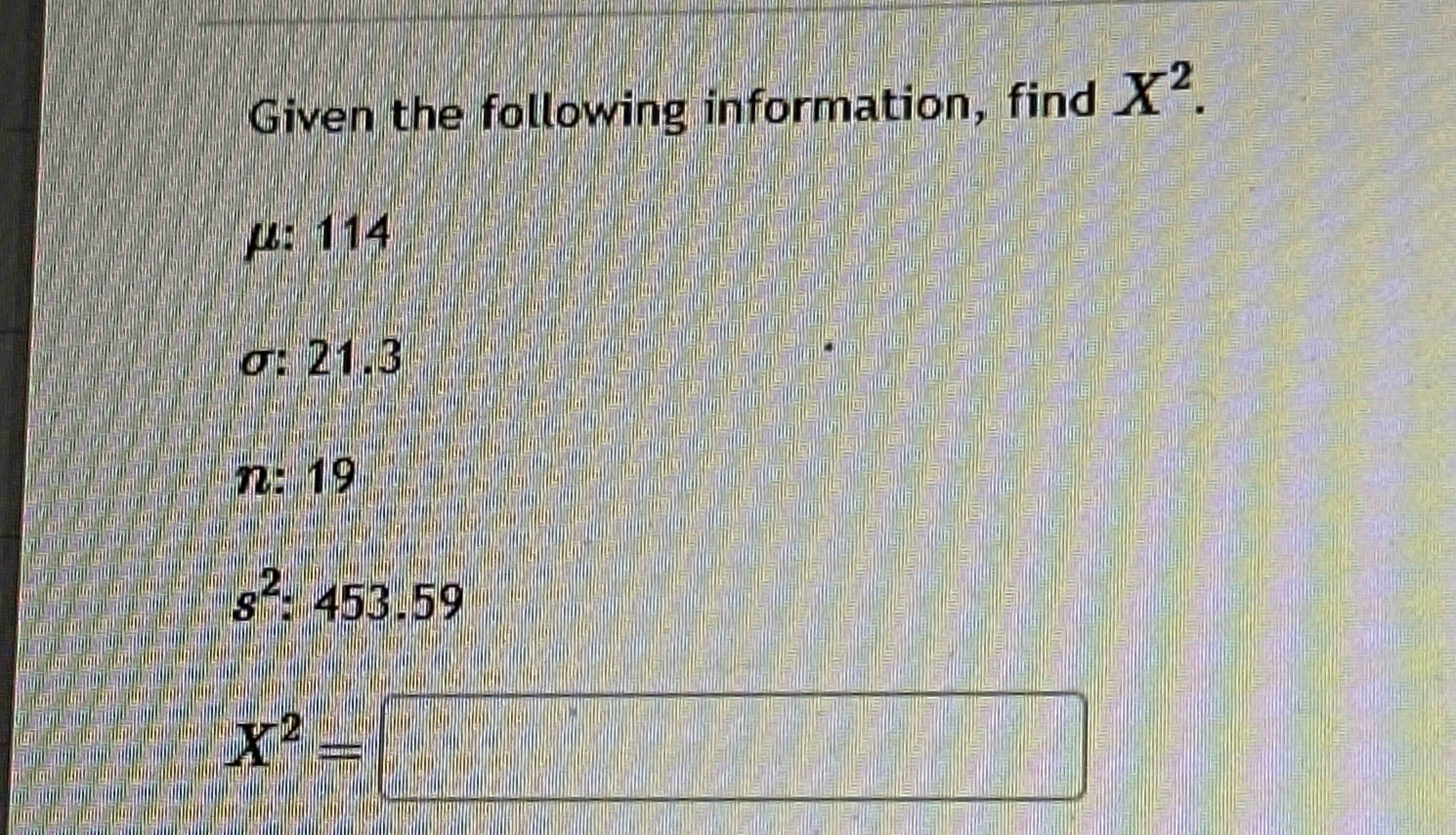 Solved Given the following information, find | Chegg.com