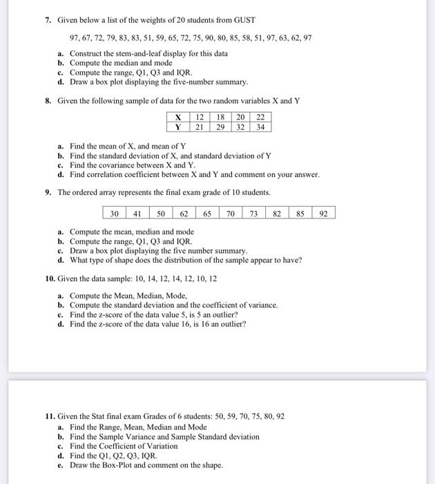 Solved 1. Given a class-frequency table for the ages (in | Chegg.com