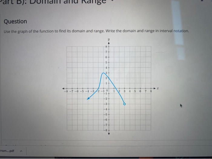 domain and range interval notation pdf