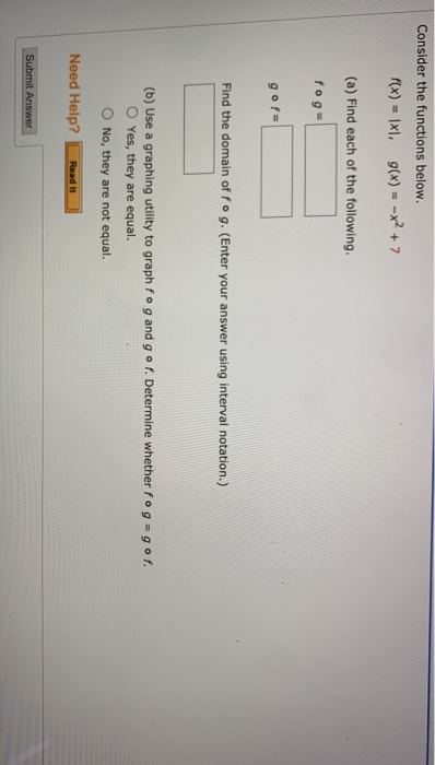 Solved Evaluate the indicated function for f(x) = x2 - 1 and | Chegg.com