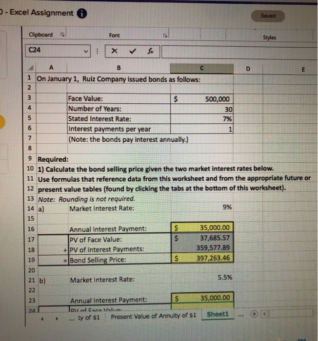 everyday excel assignment 4.1 answers