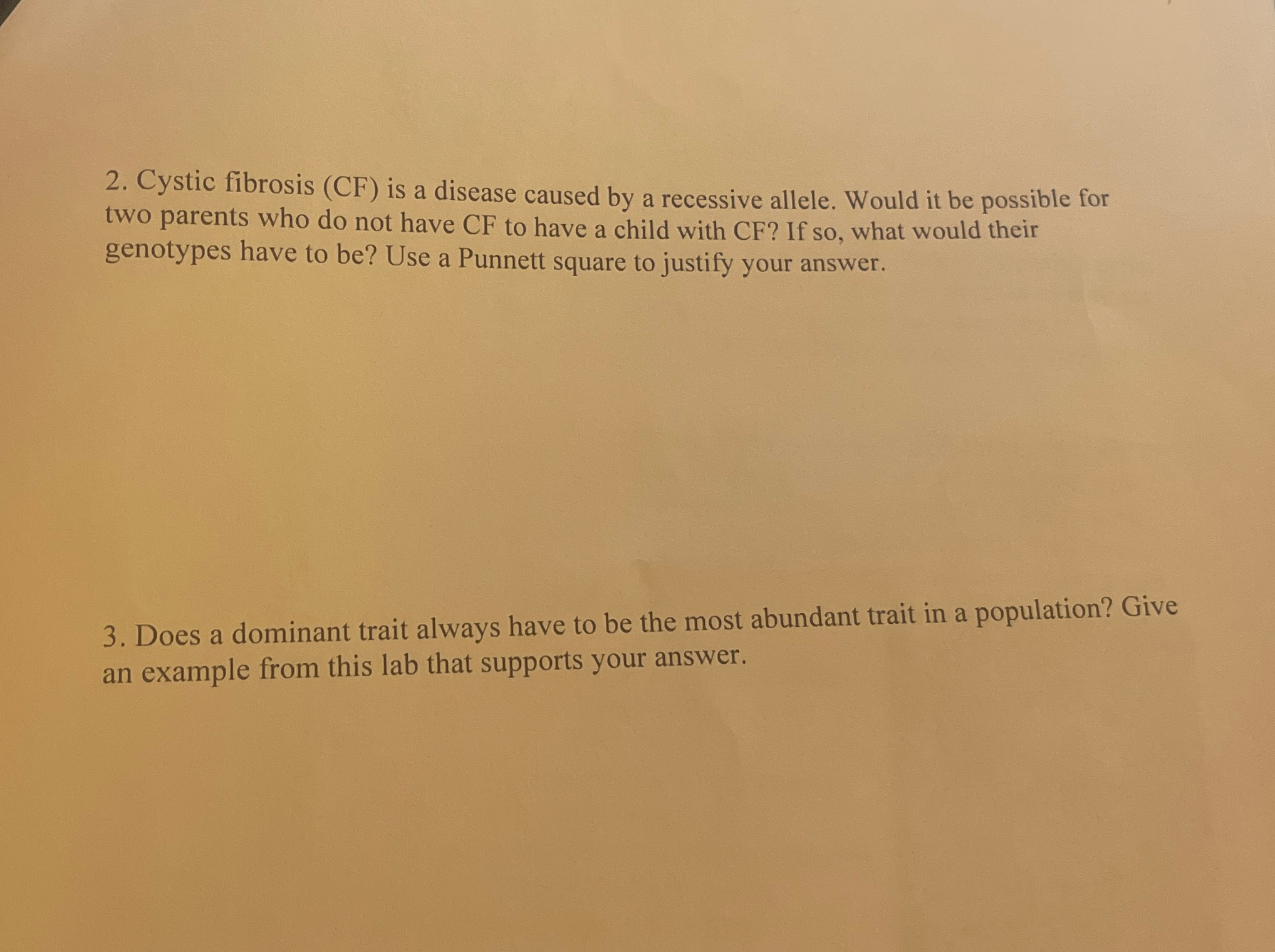 Cystic fibrosis (CF) ﻿is a disease caused by a | Chegg.com