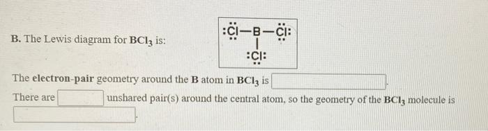 geometria molecular bcl3