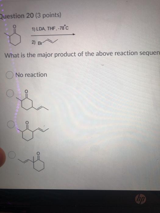 Solved Question 19 (3 points) CH3 12(xs) NaOH What is the | Chegg.com