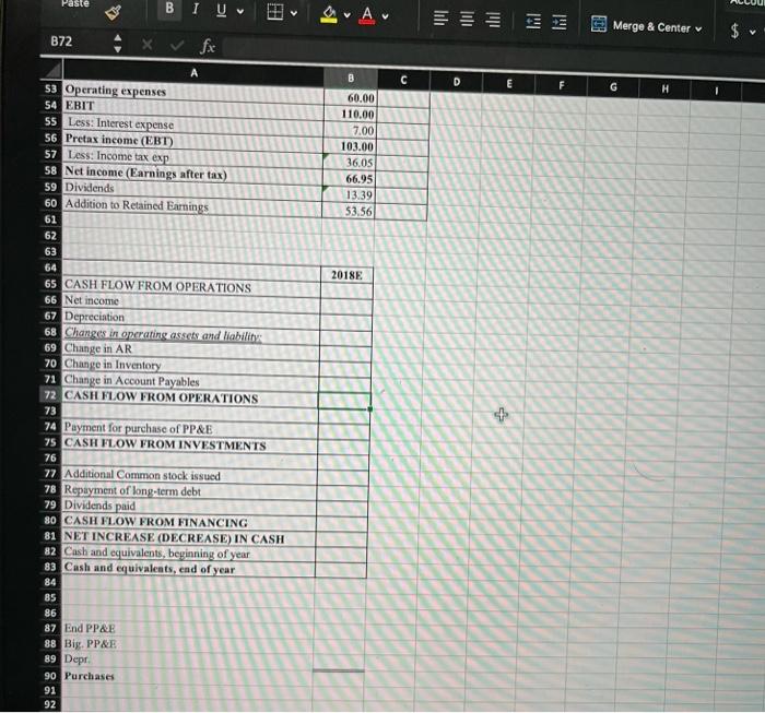 Solved Jx C D F H 3 4 1 Prepare A Projected Income Chegg Com