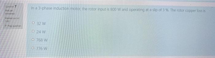 Solved A 6-pole, 50 Hz 3-phase induction motor operates at | Chegg.com