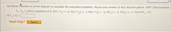 [Solved]: Use Bayes' Theorem Or A Tree Diagram To Calcu