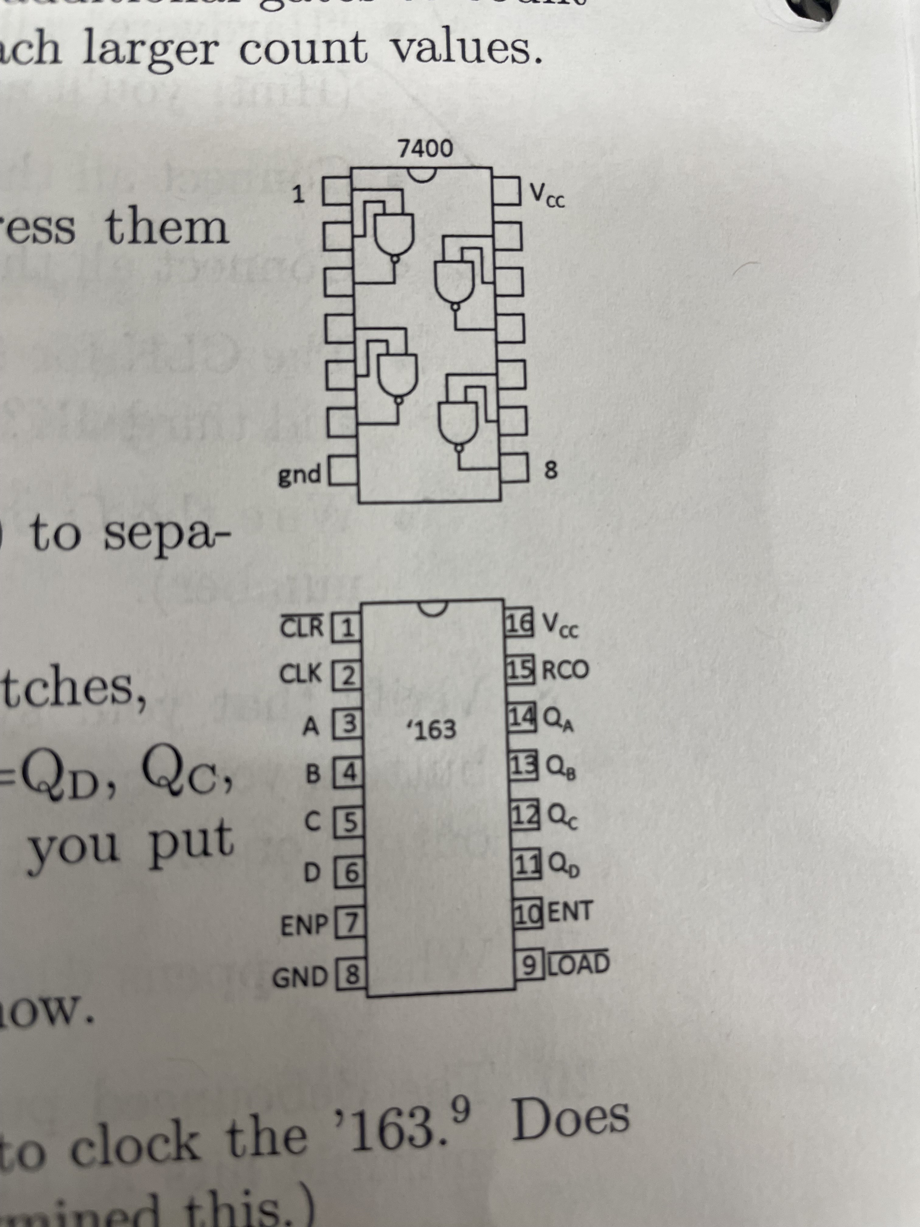 Solved How would one create a 8 ﻿bit synchronus counter | Chegg.com
