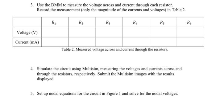 Solved Outenmes: - Construct the circuit and use the DMM to | Chegg.com