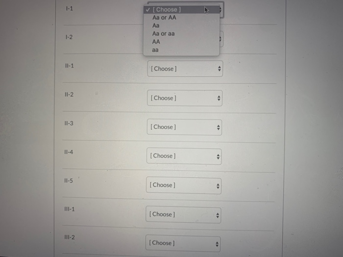 Solved The following is a pedigree that tracks the presence | Chegg.com
