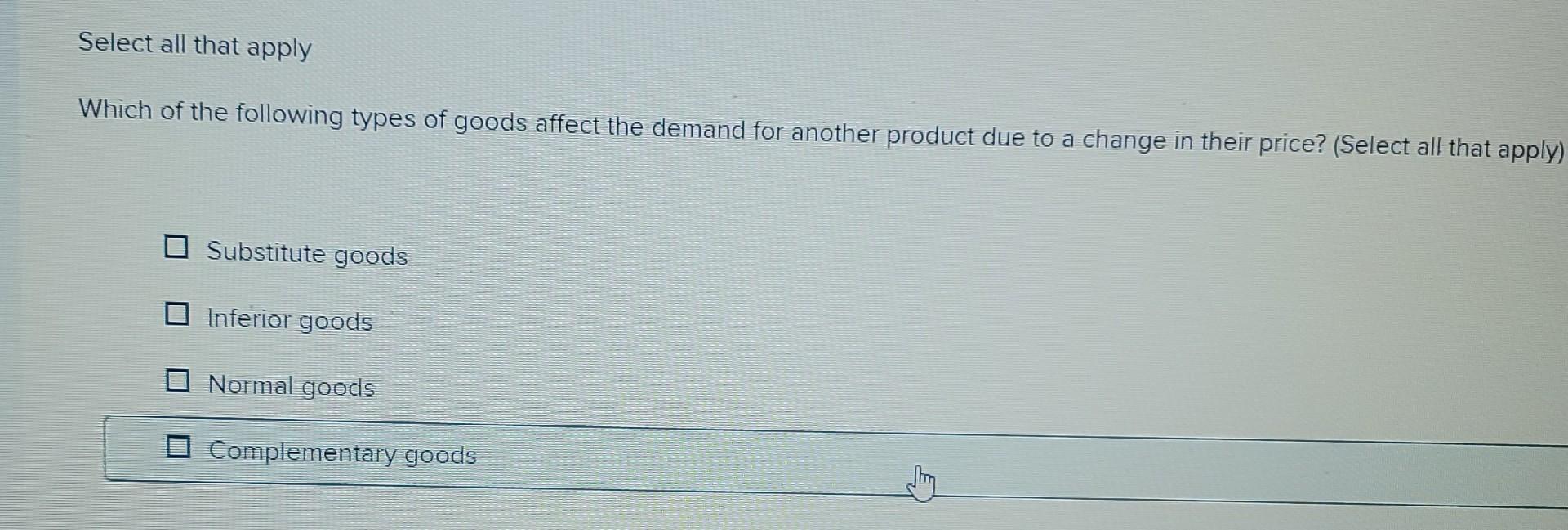 Solved Select all that applyWhich of the following types of | Chegg.com