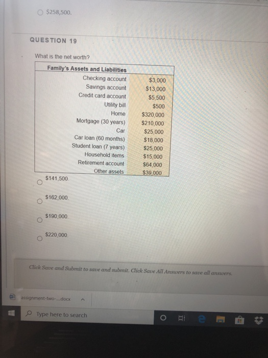 solved-258-500-question-19-what-is-the-net-worth-family-s-chegg