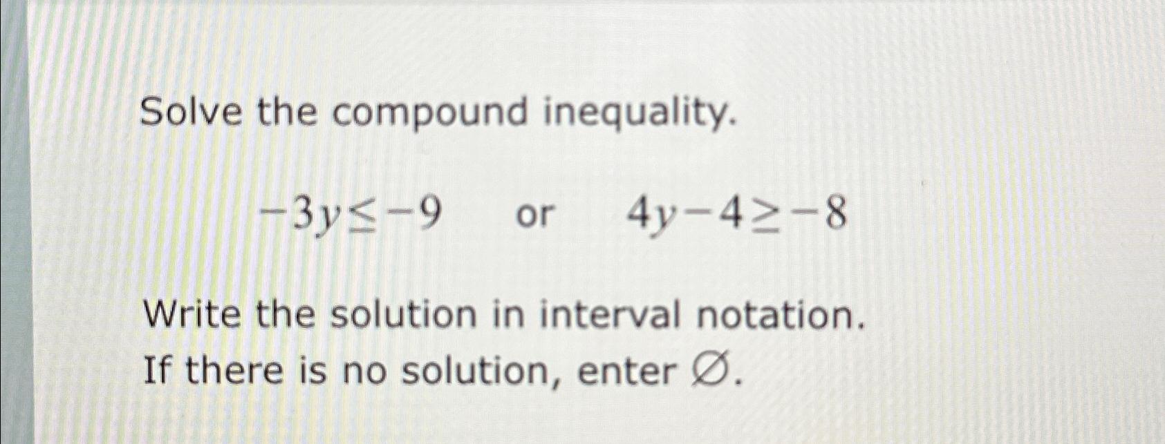 Solved Solve The Compound Chegg Com