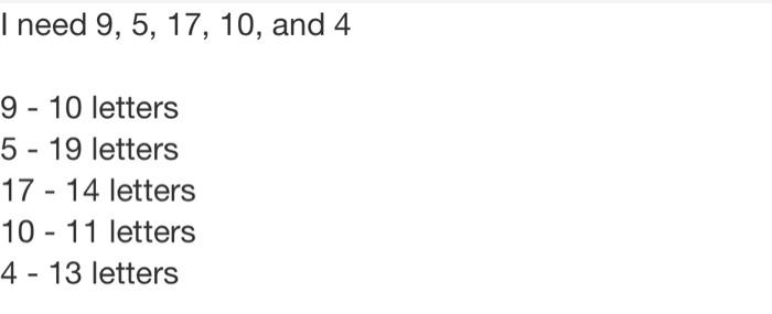 Solved Complete The Attached Crossword Puzzle Regarding Chegg