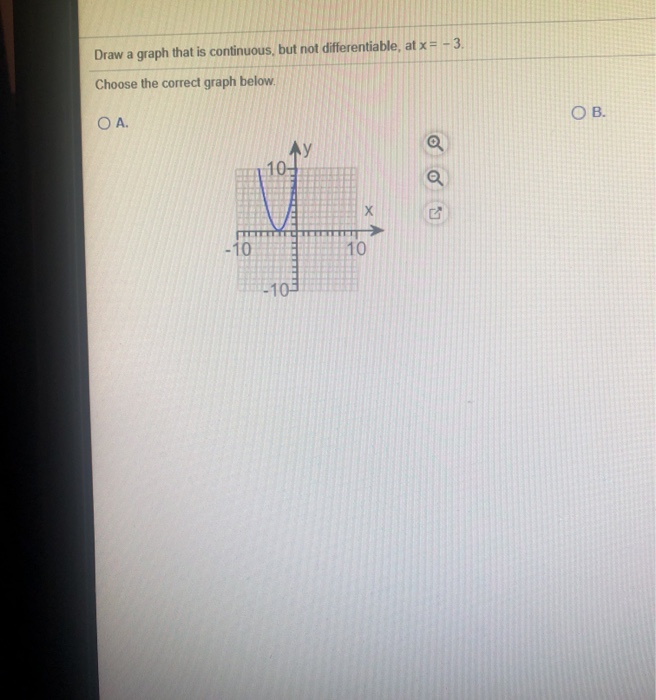 Solved Draw a graph that is continuous, but not | Chegg.com