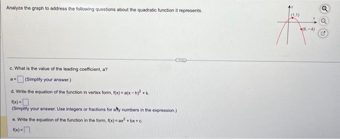 Solved Analyze the graph to address the following questions | Chegg.com