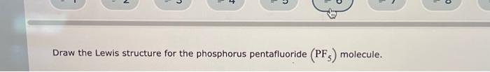 Draw the Lewis structure for the phosphorus | Chegg.com