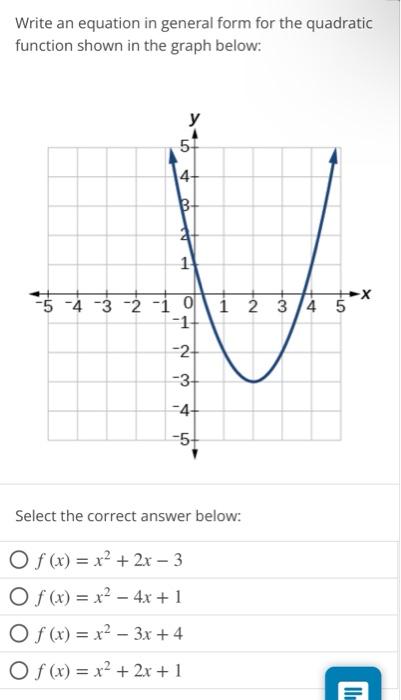 solved-write-an-equation-in-general-form-for-the-quadratic-chegg