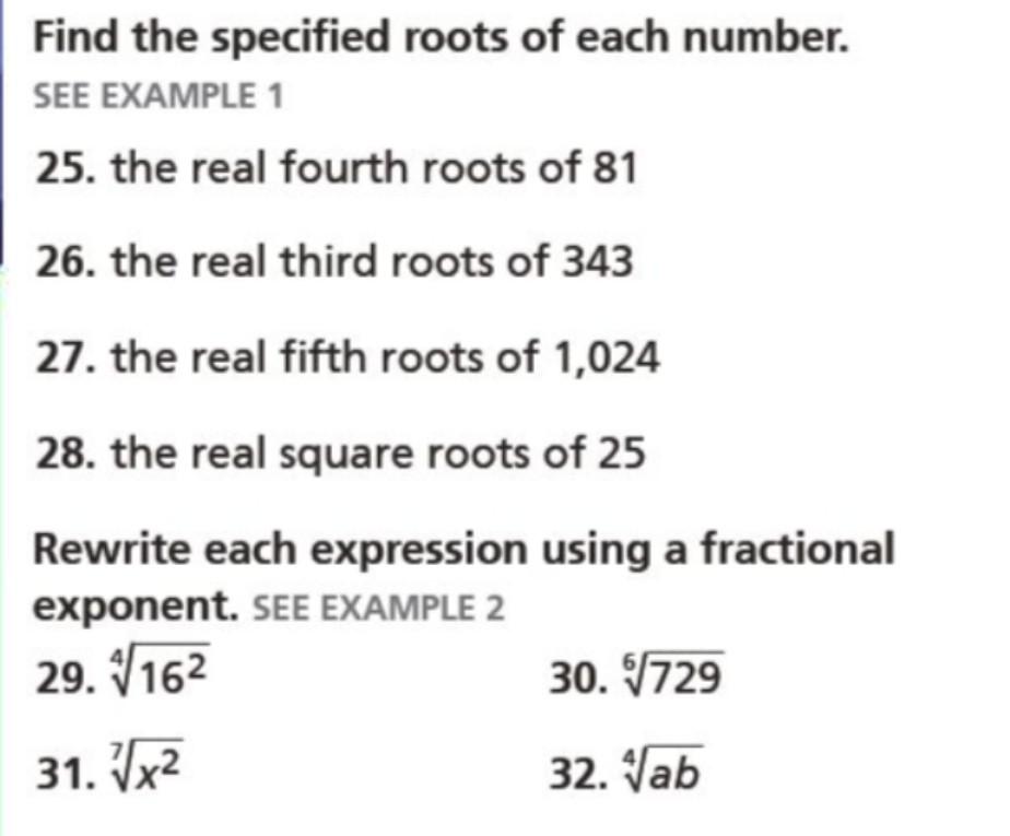 solved-find-the-specified-roots-of-each-number-see-example-chegg