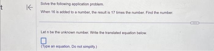 problem solving that the answer is 16