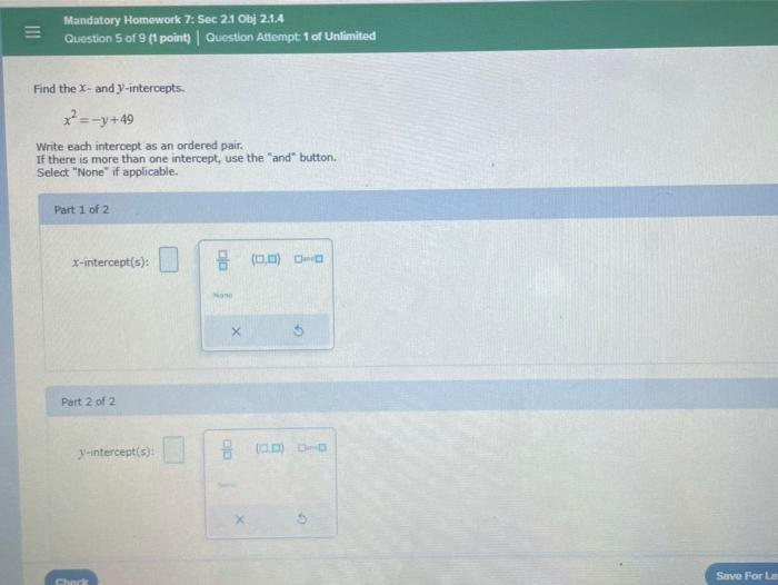 Solved TII Mandatory Homework 7: Sec 21 Obj 2.1.4 Question 5 | Chegg.com