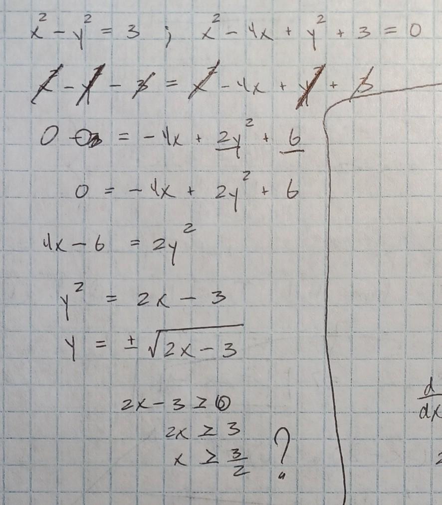 find point of intersection of two equations