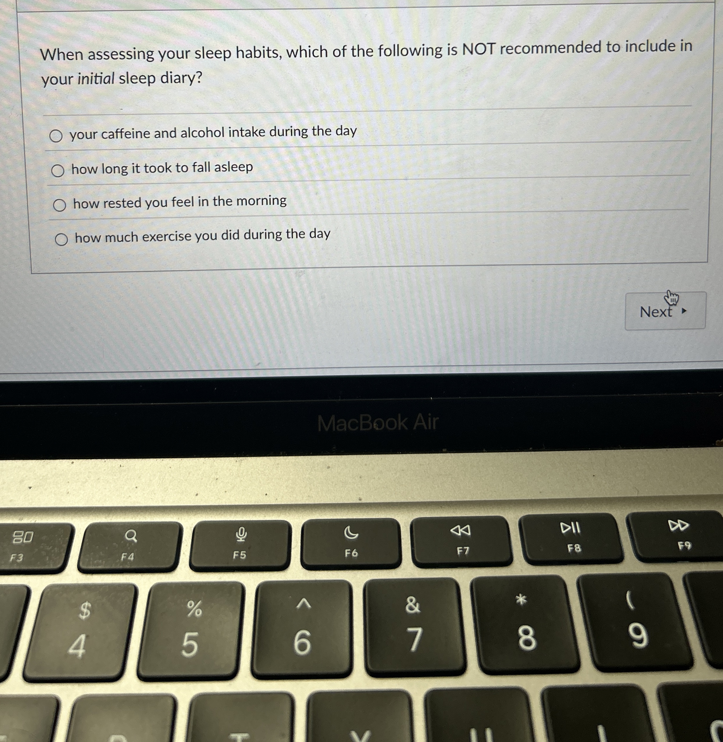 Solved To best increase your chances of falling asleep