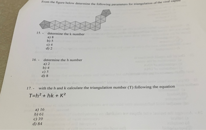 Solved From The Figure Below Determine The Following | Chegg.com