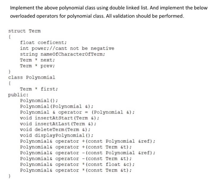 Solved c++ Note: all validation should be performed Do | Chegg.com