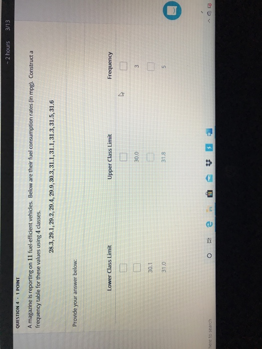 Solved - 2 hours 3/13 QUESTION 4 . 1 POINT A magazine is | Chegg.com