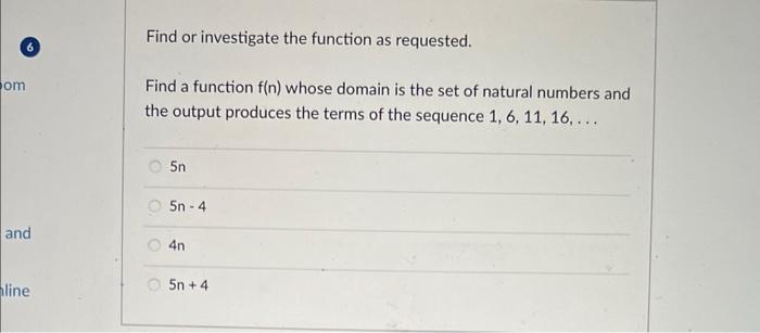 Solved Determine if the following is a function or not. The | Chegg.com