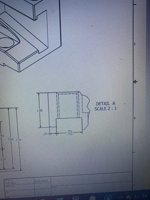 the assignment is to create a solid model and also a | Chegg.com