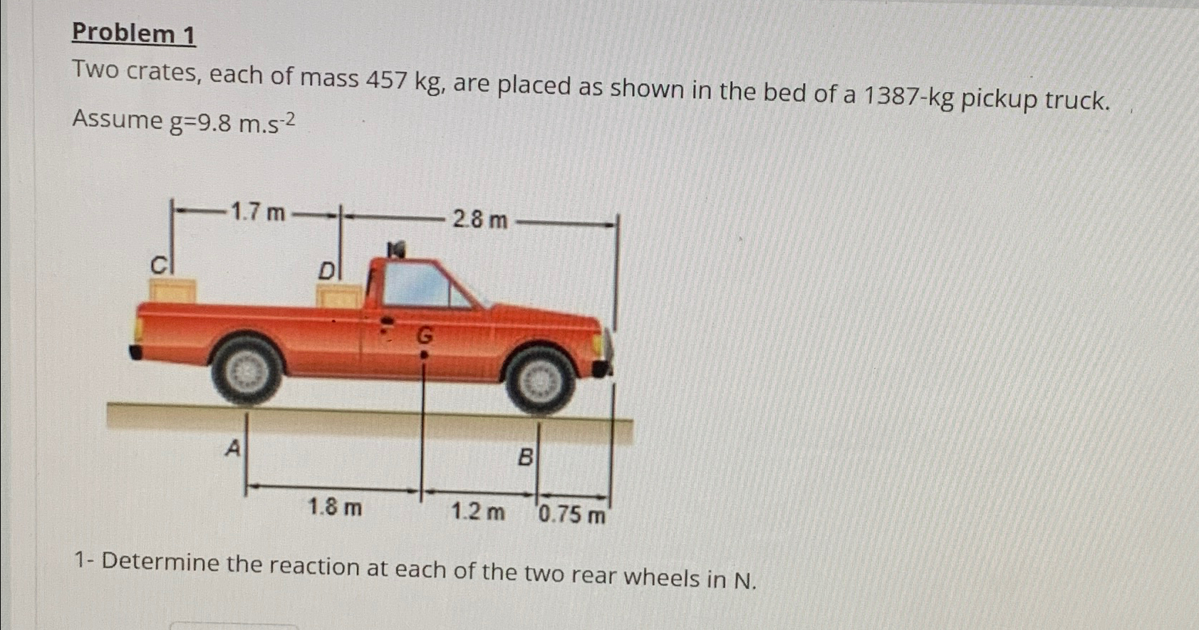 Solved Two Crates, Each Of Mass 457kg, ﻿are Placed As Shown | Chegg.com