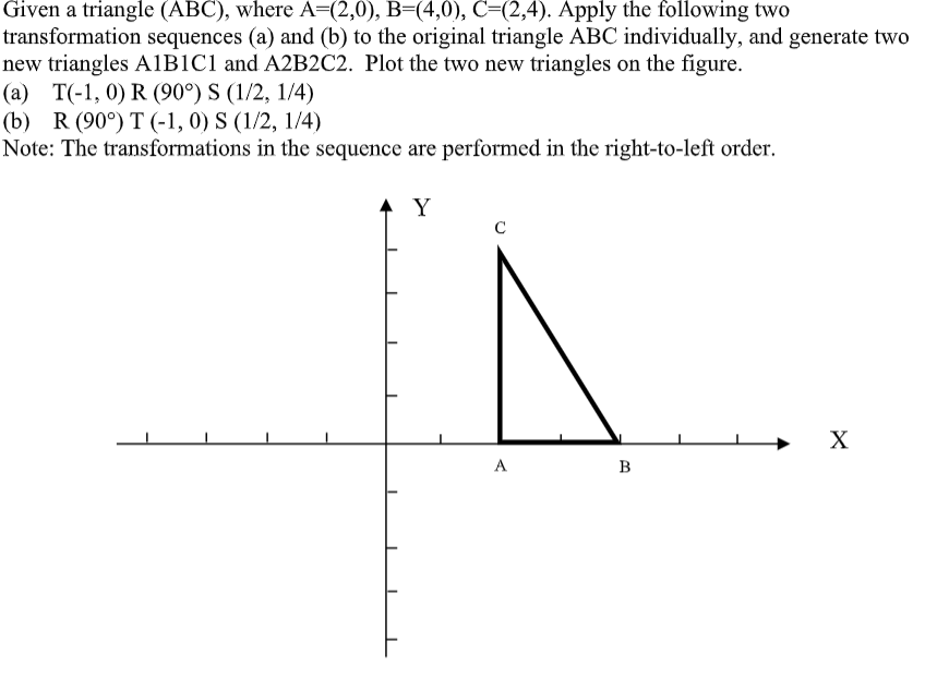 Solved Given A Triangle (ABC), ﻿where | Chegg.com