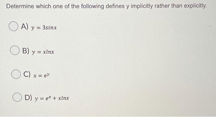 solved-determine-which-one-of-the-following-defines-y-chegg