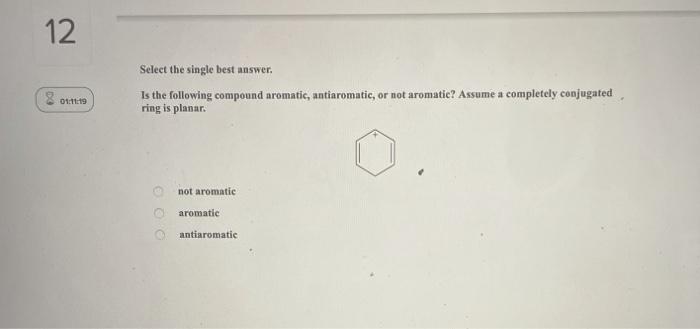 Solved Select The Single Best Answer Is The Following Chegg Com