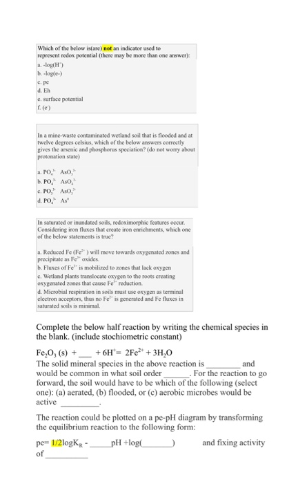 Solved Which of the below isare) not an indicator used to | Chegg.com