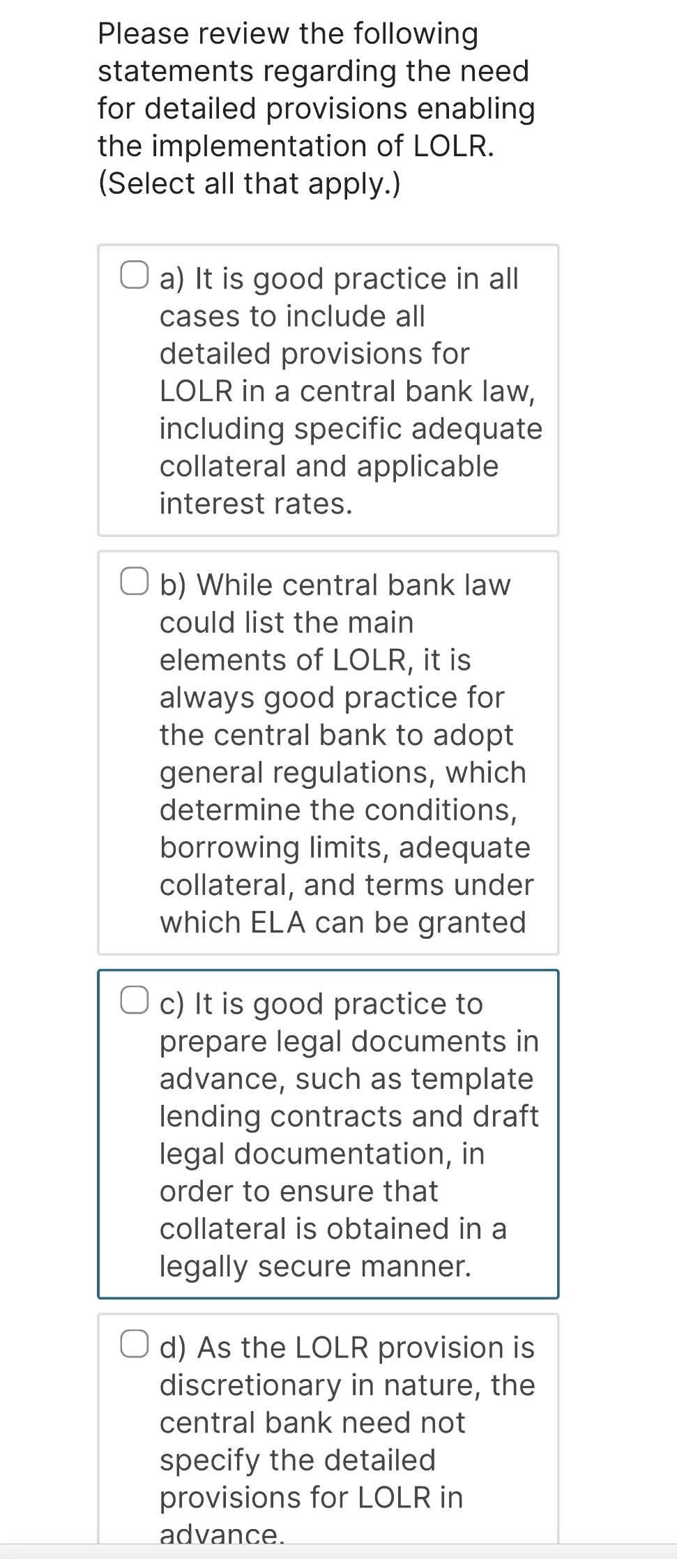 Solved Please review the following statements regarding the | Chegg.com