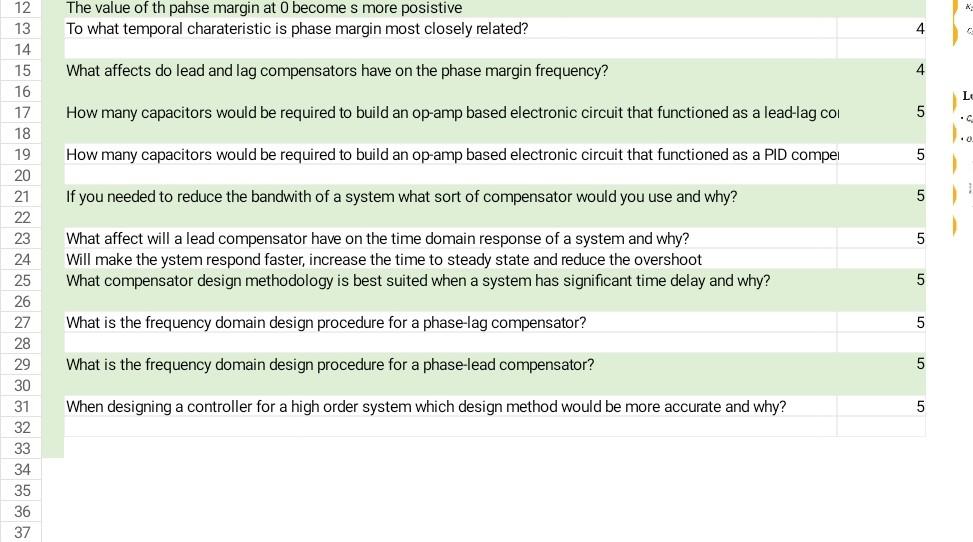 Solved Control System Questions. Thank you in advance.