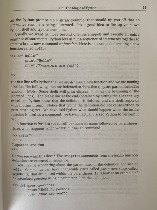 Solved Python Advance Programing Exercise 2. Enter and run | Chegg.com